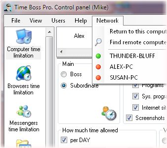 limit computer time