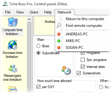 time boss pro parental control software